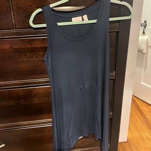 LOGO layers tank. Steel blue. Size XS